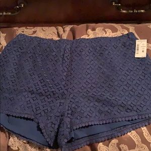 AEROPOSTALE crochet shorts